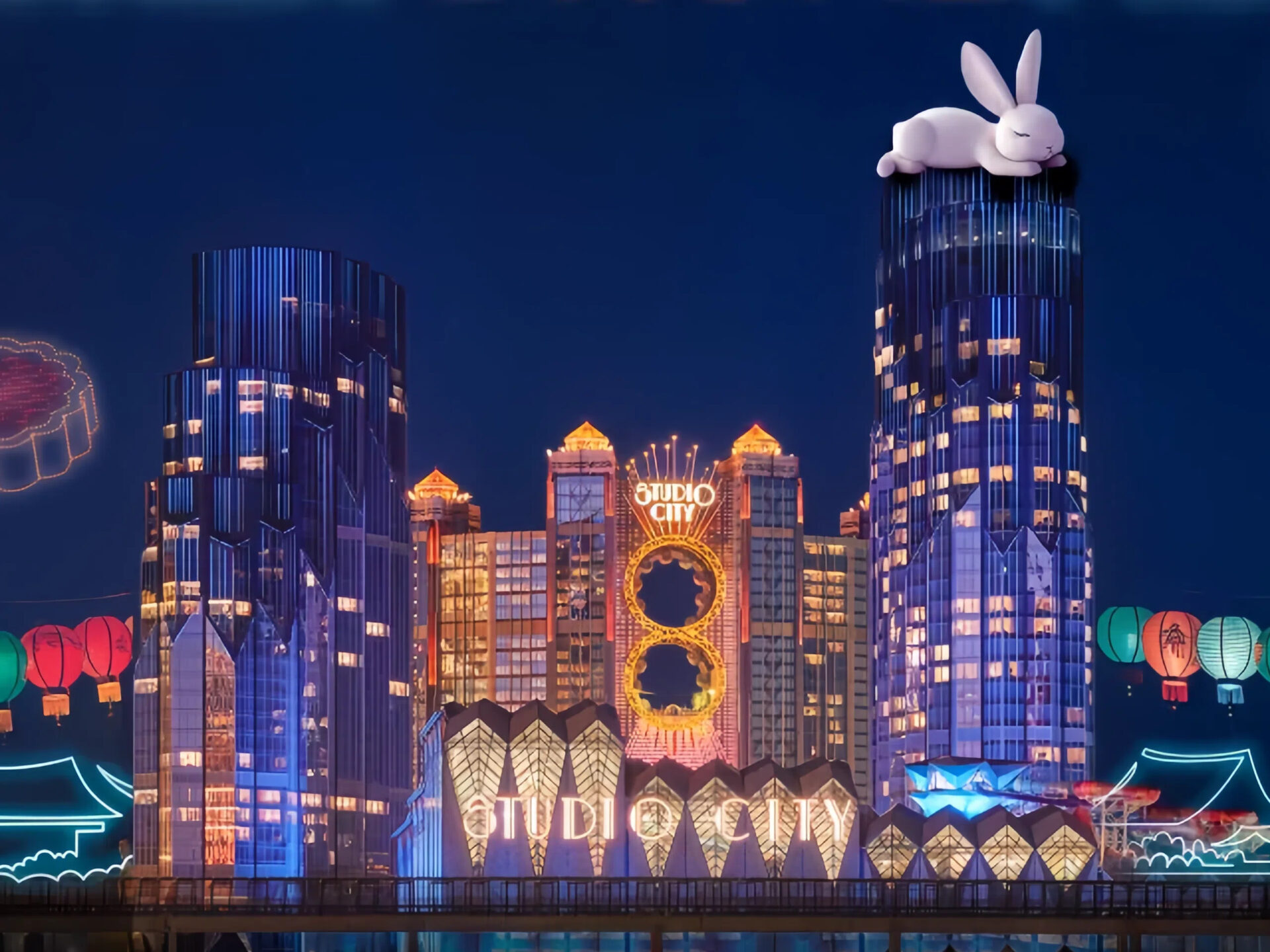 新濠影滙<穿月Drone秋夜>