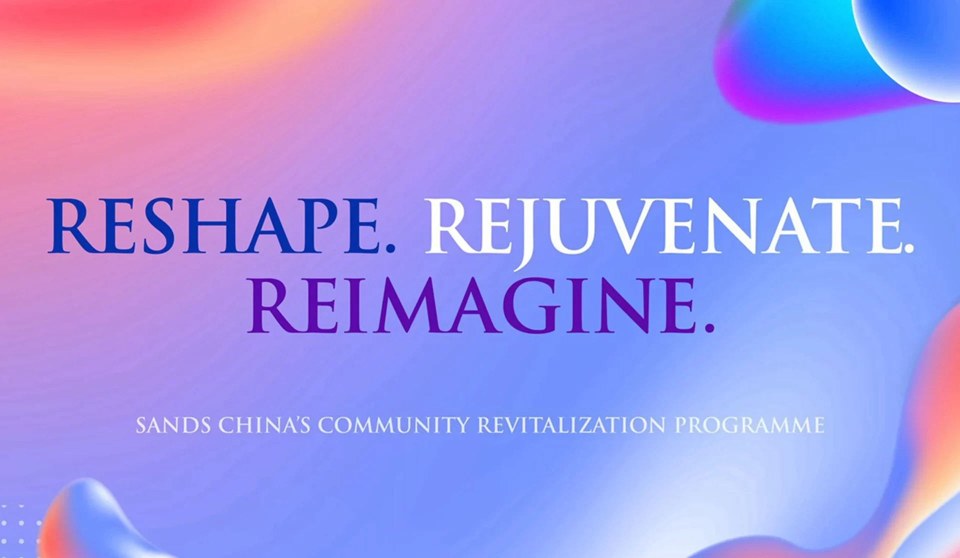 Sands China’s Community Revitalization Program – “Colorful Spark” Pop-up Cultural Creative Playground