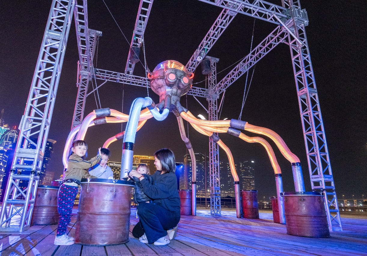 【加推裝置】“2024幻彩耀濠江” 新年添新裝置 繼續打卡換禮品